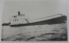 Steamship Steamer E. J. SOMERS real photo postcard RPPC