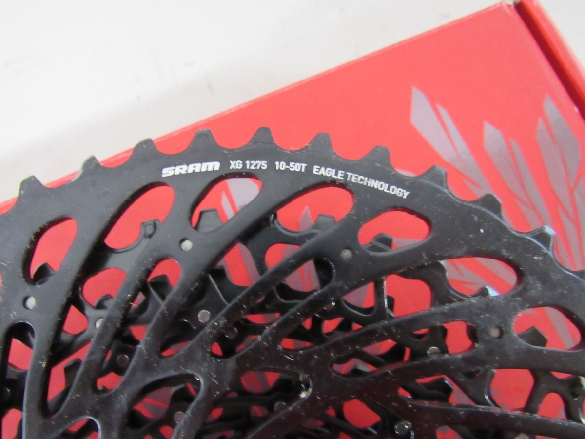 SRAM GX Eagle XG-1275 Cassette 12-Speed 10-50t Black For XD SRAM GX Eagle XG-1275 Cassette 12-Speed 10-50t Black For XD