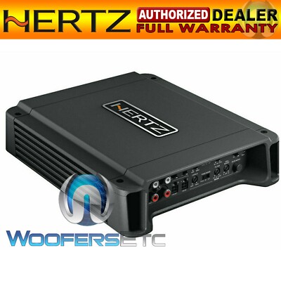 HERTZ HCP4D AMP 4 CHANNEL 580W RMS COMPONENT SPEAKERS CLASS D CAR AMPLIFIER NEW