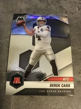 Derek Carr  Raiders 2021 Panini Mosaic AFC #229