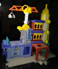Fisher Price GeoTrax Big City Lights Center With Crane Working Lights & Sounds