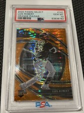 2020 Panini Select Luis Robert RC Orange Pulsar PSA 10 Pop 1! GEM MINT! # 05/13!
