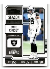 2023 Panini Contenders - Season Ticket #56 Maxx Crosby