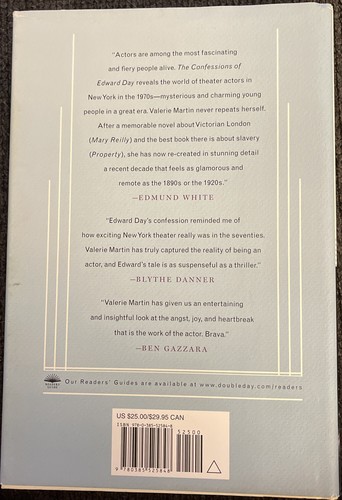 The Confessions of Edward Day: A Novel by Valerie Martin Hardcover - Imagen 3 de 3