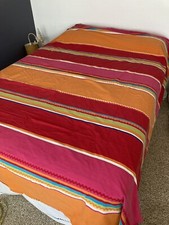 Boho Striped Duvet Cover And Shams