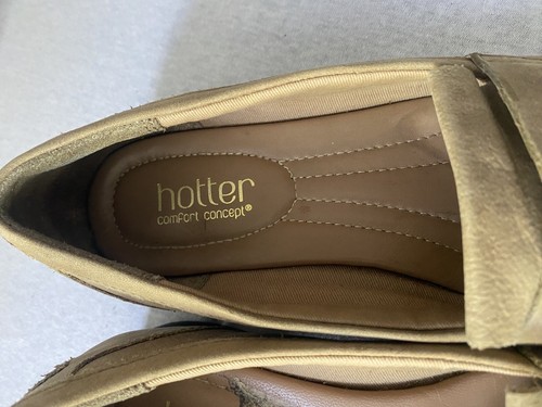 HOTTER Comfort Concept Nubuck REAL LEATHER Loafer Shoes SIZE UK 5. - Picture 6 of 7