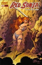 RED SONJA (Conan) # 3 B  JOHN ROMITA SR-VARIANT Dynamite DE