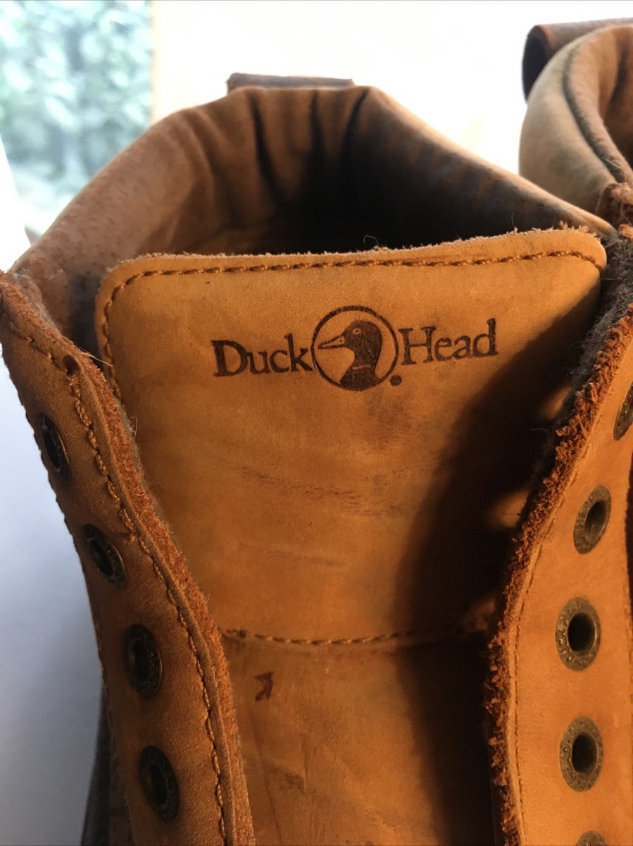Duck Head W 39 M Duck Boots Made In Brazil Waterproof Leather Brown  Sturdy