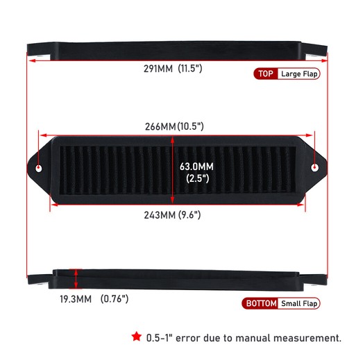 Filtro de capucha de aire de cabina negra para BMW E82 E88 E90 E91 E92 E93 X1 335i 135i 328i - Imagen 2 de 12