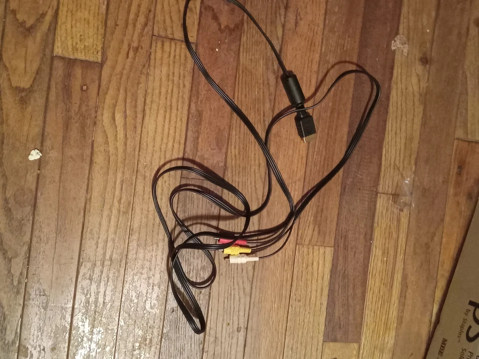 Cable compuesto de audio y video RCA AV de 10 pies para Sony PS1 PS2 PS3 PS3 delgado Foto 4 de 4