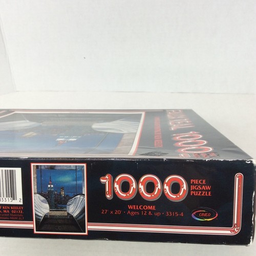 Ceaco Faux Real Ken Keeley Welcome 1000 Piece Jigsaw Puzzle 1997 NEW - Picture 8 of 12