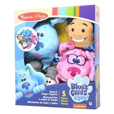 Melissa & Doug Blue's Clues & You! Hand & Finger Puppets (5 Pieces) - BRAND NEW