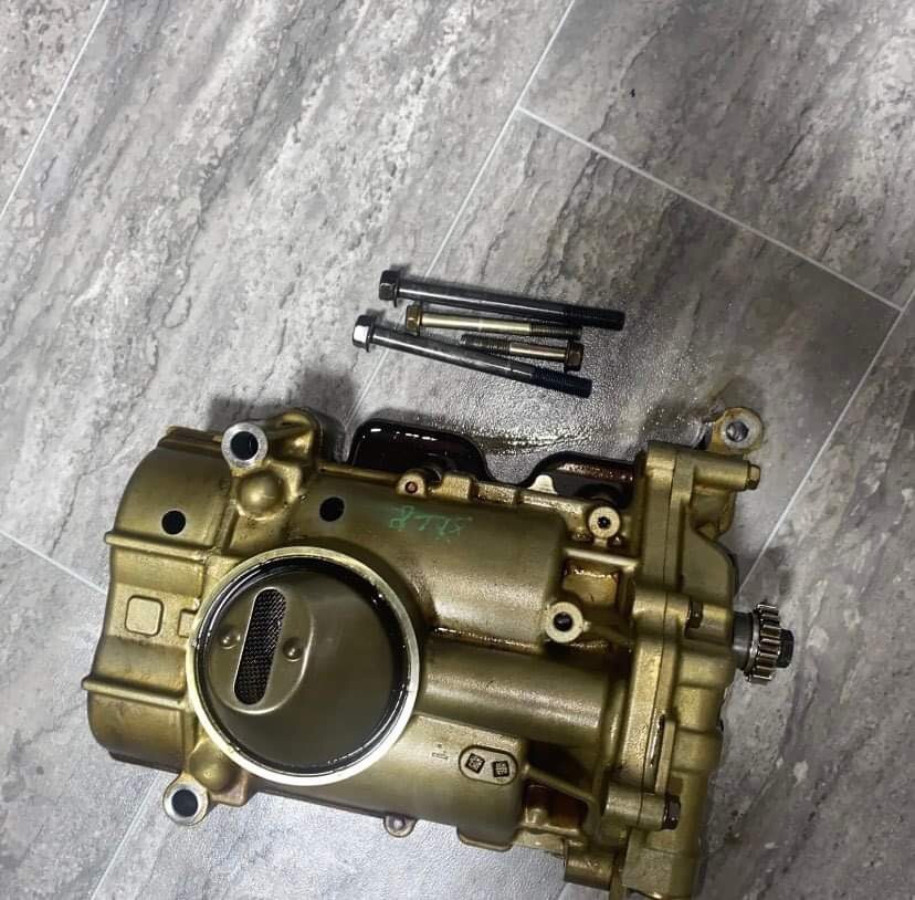 0408 ACURA TSX K24A2 ENGINE OIL PUMP BALANCE SHAFT ASSEMBLY 15100RAA