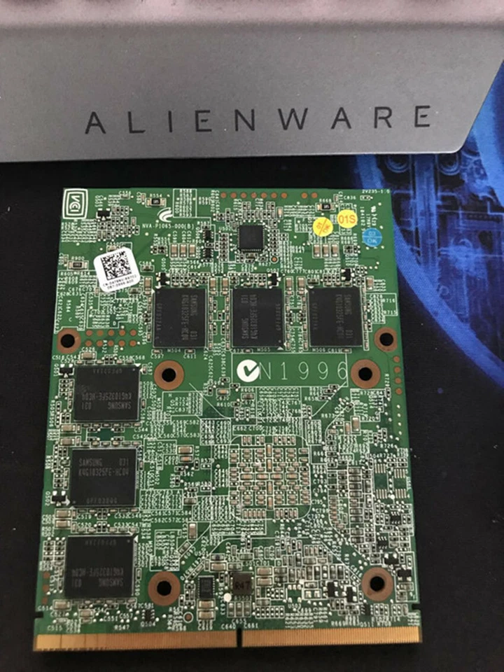 DELL ALIENWARE M15X M17X NVIDIA GTX460M 1.5GB DDR5 VIDEO CARD - Image 2 of 2