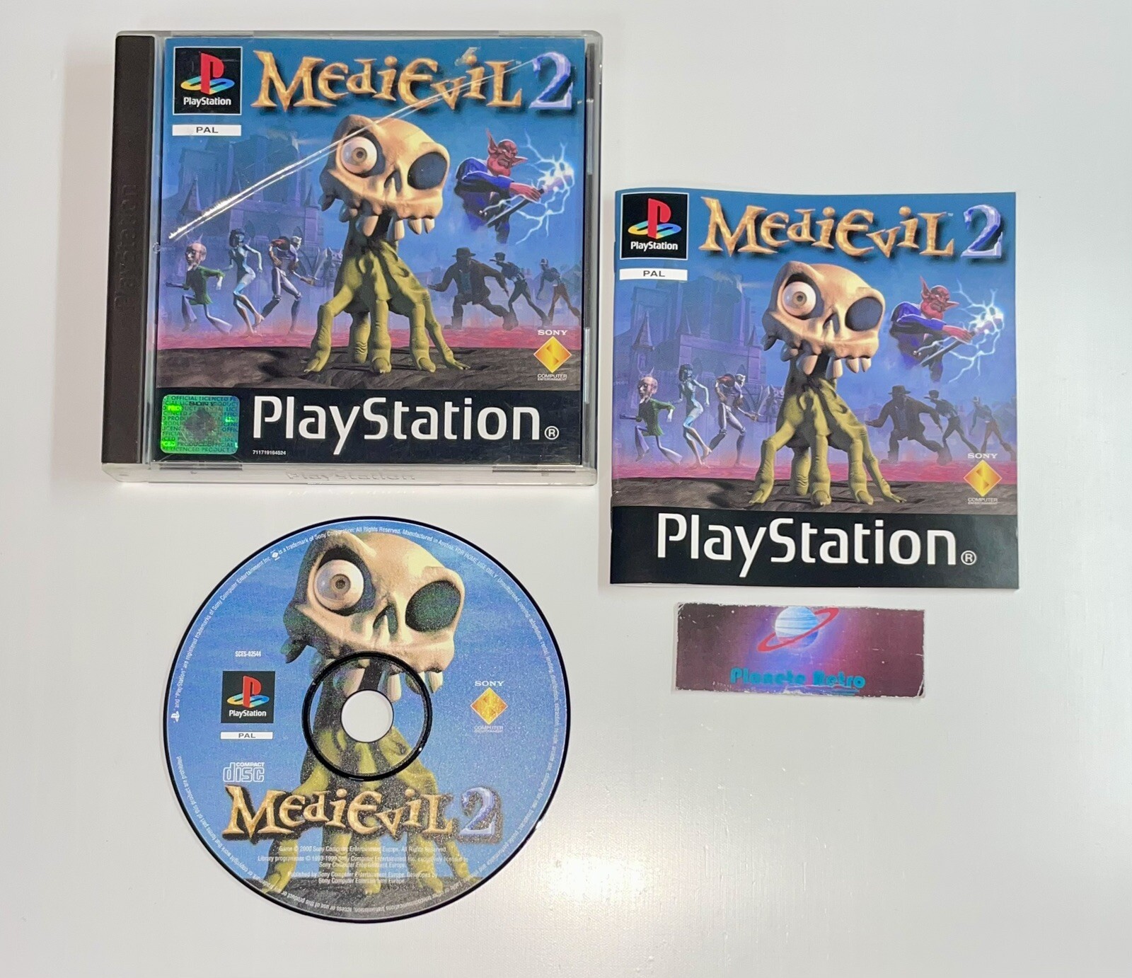 Medievil 2 - PS1 Complet Version Allemande PlayStation Sony