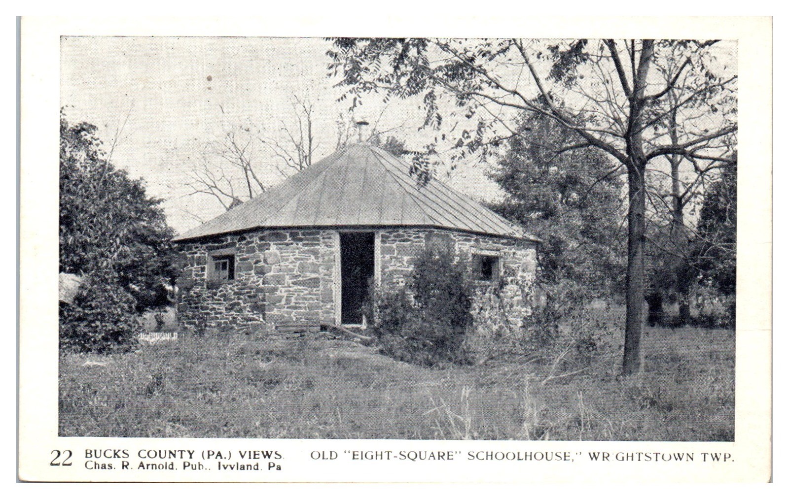 Old EightSquare Schoolhouse, Wrightstown Township, Bucks County, PA