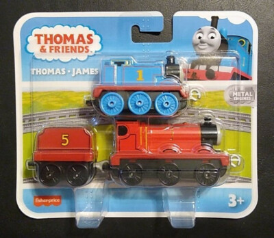 🔥 Fisher Price - Thomas & Friends - THOMAS & JAMES - Metal