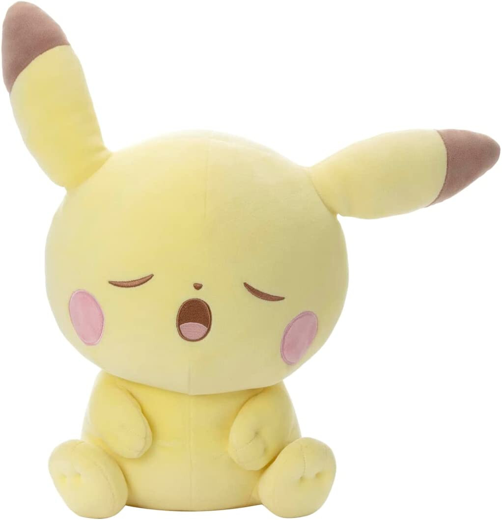 ТАКАРА ТОМИ, Покемон, Покемонистый Мир Пикачу, Спящий Вер. Плюшевая кукла, мягкая игрушка, 43 см