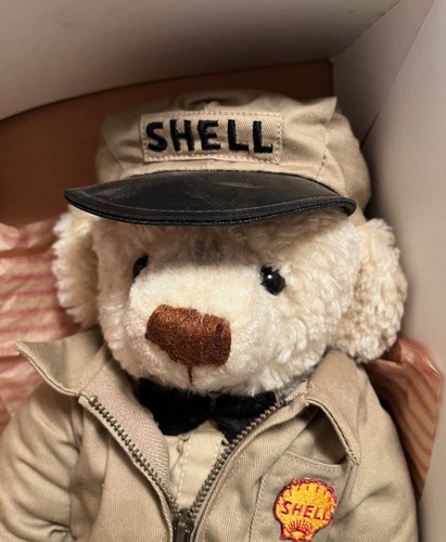 Dutch Shell Service Station Salesman Bear First Edition 1999 New in Box - Picture 3 of 11