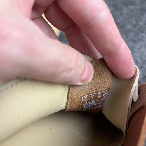 Clarks Desert Trek Chukka Stiefel Damengröße 6 Nubukleder braun hellbraun Schnürung - Bild 7 von 8