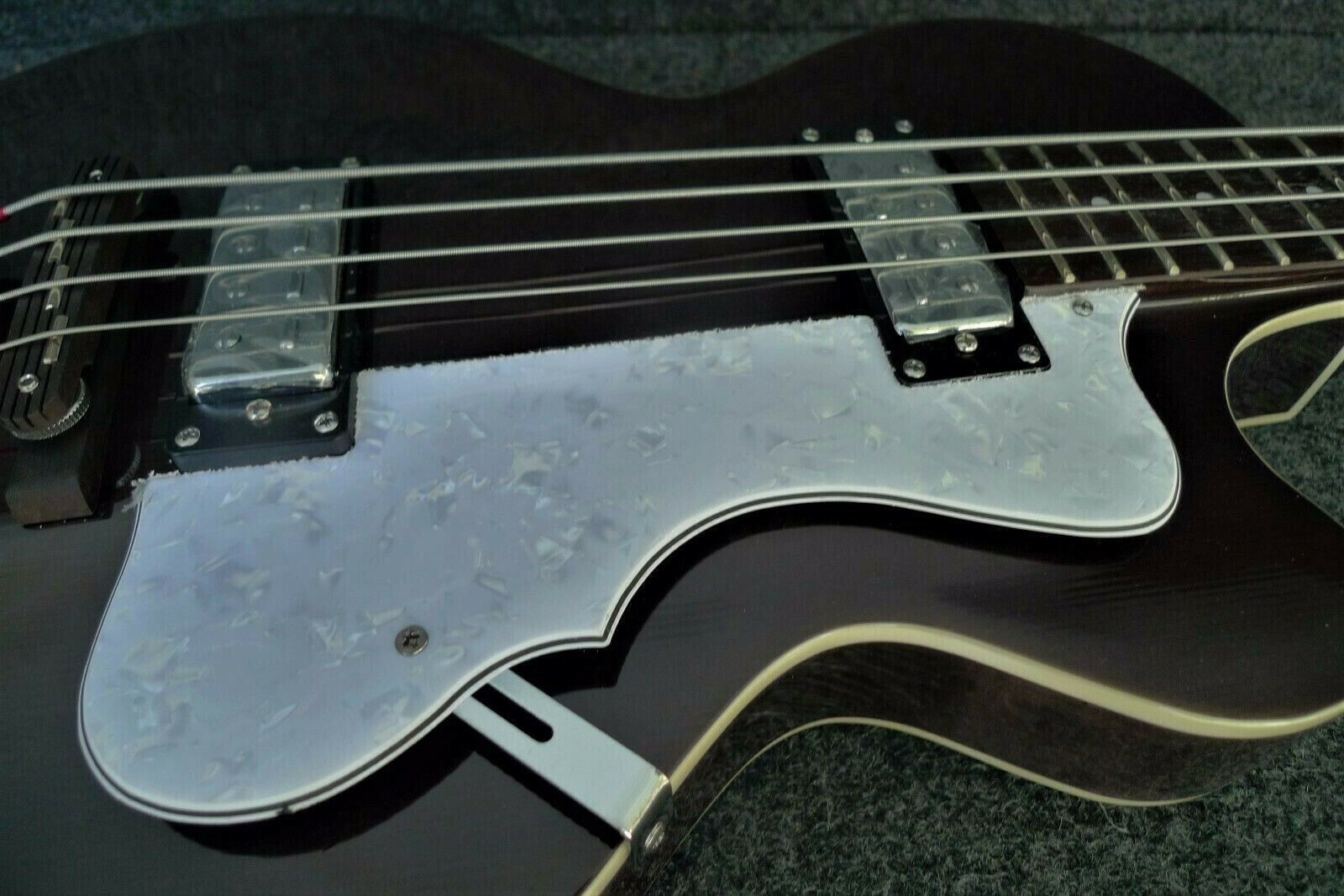 HOFNER HI-CB-PE-TBK IGNITION CLUB BASS GUITAR GREAT UK VIBE Trans Black ...
