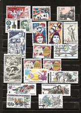 Tchécoslovaquie : Lot de 20 timbre oblitérés Lot 20A
