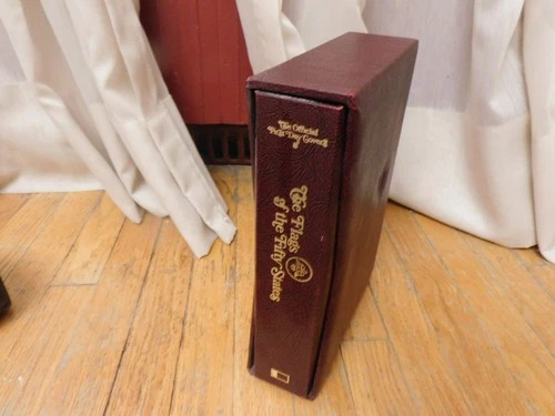 Vintage 1976 Flags of the 50 United States FDC Fleetwood in Binder