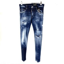 Dsquared2 Washed Denim Painting Skater Jeans Pants S71LB0944 29027428