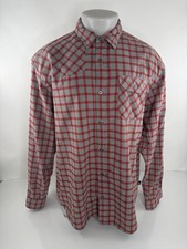 HOWLER BROS - Western SHOULDER / FOREARM PATCH Shooting Plaid Flannel XL Shirt