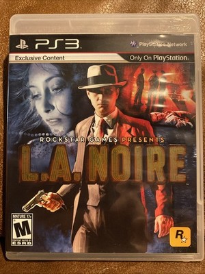 L.A. Noire PS3 PlayStation 3 Complete with Manual Rockstar