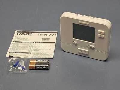 Vive - TP-N-701 - Single Stage 1 Heat/1 Cool Digital Non-Programmable Thermostat