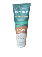 Happy Ocean Mineral Sunscreen SPF 45 Exp 4/27