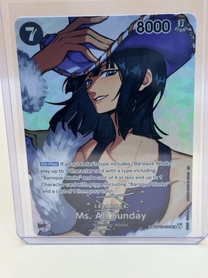 English | Ms. All Sunday (OP14-084) SP | OP-16 Time of Battle | One Piece Card