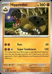 Hippowdon 106/182 Destined Rivals Uncommon