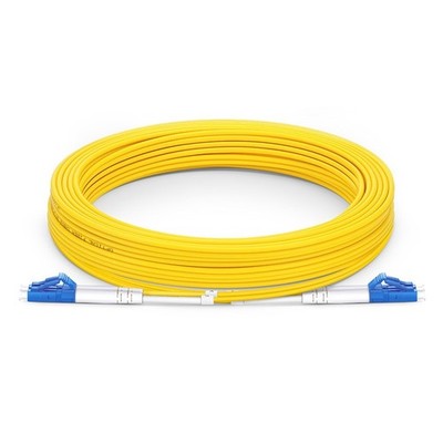Allen Tel Products, Inc. 10M LC auf LC Duplex gelb Glasfaser-Patch FOP-SM9-LCLC-