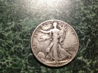 1943 Walking Liberty Half Dollar (gray/purple)