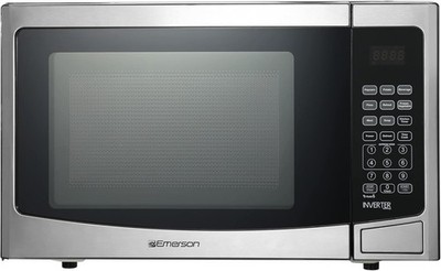 Emerson 1.2 Cu Ft Microwave Inverter 1000W Stainless
