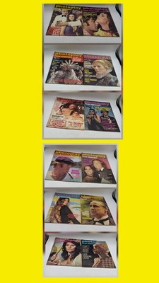12 Issues Photoplay Vintage Film Celeb Magazine 1972 Movies Memories Adverts