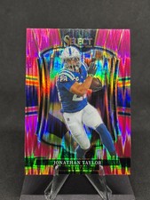 Jonathan Taylor 2025 Panini Select - Premier Level #132 Pink Shock Prizm