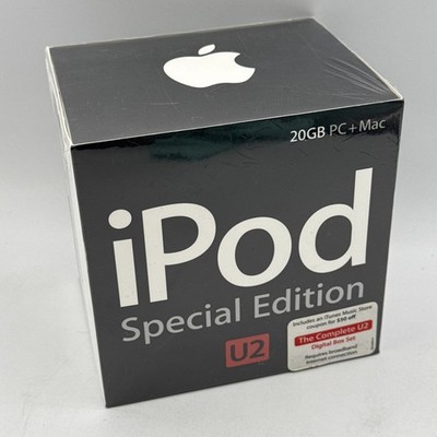 Apple iPod U2 Special Edition Classic 4th Generation 20gb 2005 SEALED BOX NOS