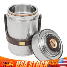2L Stainless Steel Vacuum-Insulated Food Jar with 2 Storage Container Insert