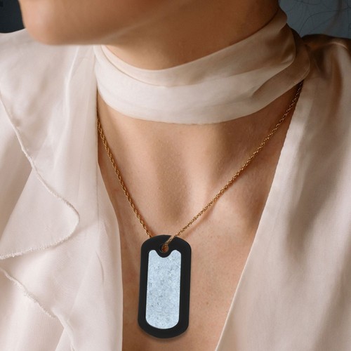 12 Pezzi Custodia Silicone Silenziosa Pet Tag Copri Cani Militari - Foto 12 di 12