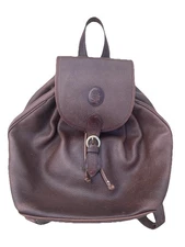 Leather Marc Cross Backpack
