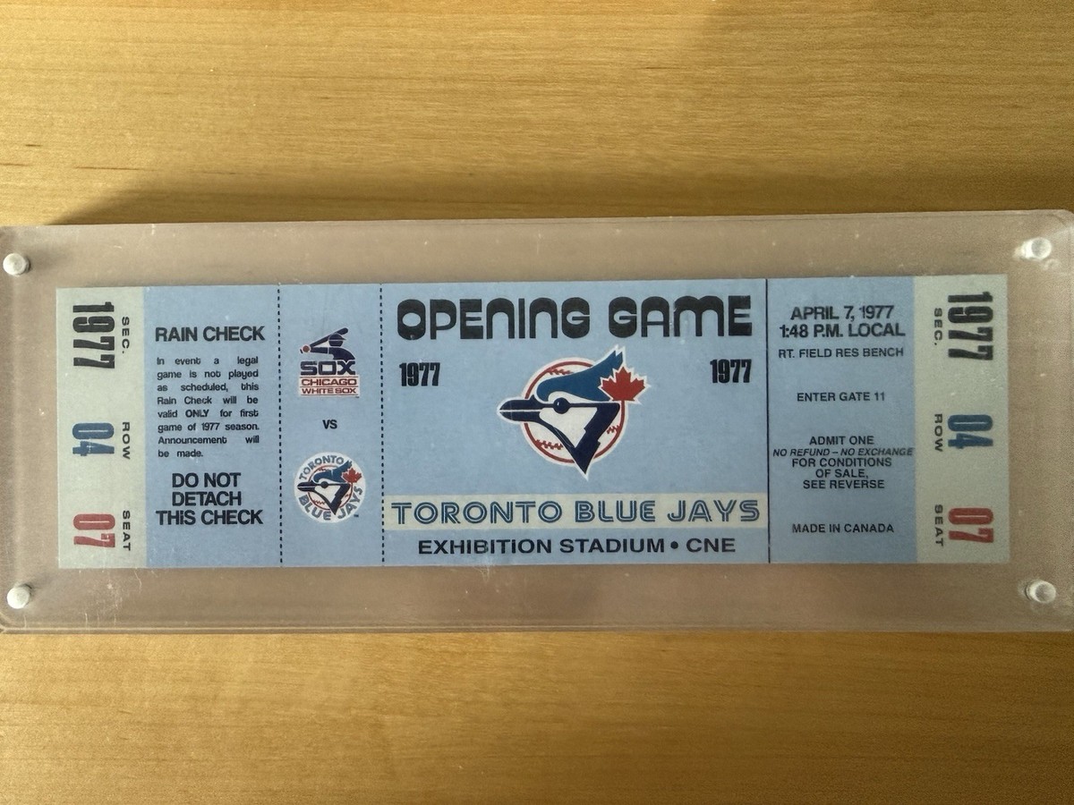 Blue Jays 1 Commemorative Ticket 50th Anniversary 2026 | eBay
