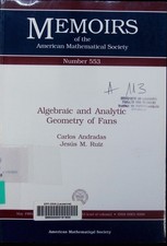 Algebraic and analytic geometry of fans Carlos Andradas, Jésus M. Ruiz. Memoirs 