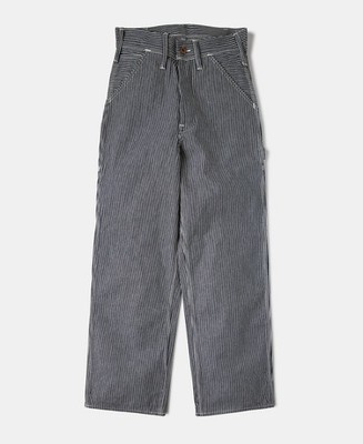 Bronson/Non Stock Mfg. Hickory Stripe Carpenter Pants Men's Indigo
