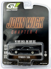 2025 GL Hollywood Series 41 John Wick Chapter 4 Plymouth 'Cuda Greenlight