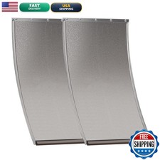 MIAOTONG 2 Pack Weatherproof Large Dog Door Replacement Flaps with Screws