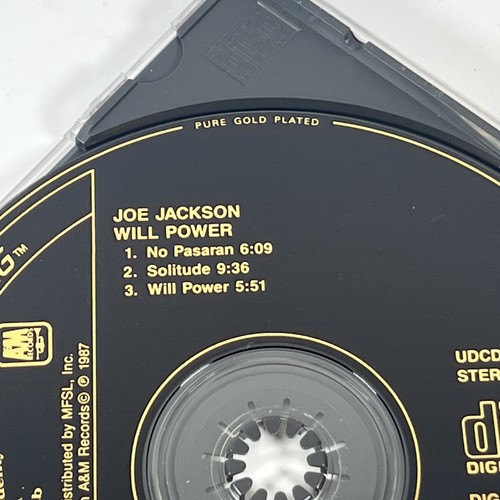 Joe Jackson Will Power CD Gold Plated Made in Japan Original Master Recording - Picture 13 of 23
