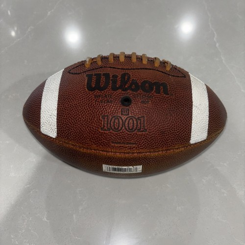 Vintage WILSON 1001 Authentic NCAA Leather College Football Junior Size - 第 1/13 張圖片